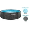 MARIMEX Swimming pool Florida 3,05x0,91 m with skimmer - motif RATAN