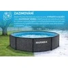 MARIMEX Swimming pool Florida 3,05x0,91 m with skimmer - motif RATAN