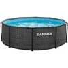 MARIMEX Swimming pool Florida 3,05x0,91 m with skimmer - motif RATAN