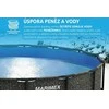 MARIMEX Swimming pool Florida 3,66x1,22 m with skimmer - motif RATAN