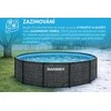 MARIMEX Swimming pool Florida 3,66x1,22 m with skimmer - motif RATAN
