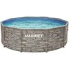 „Marimex Florida“ baseinas 3,66x1,22 m be priedų - STONE motyvas