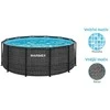 MARIMEX Swimming pool Florida 3,66x1,22 m with skimmer - motif RATAN