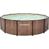 MARIMEX Swimming pool Florida 4,57x1,32 m with skimmer - motif TEAK