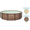 MARIMEX Swimming pool Florida 4,57x1,32 m with skimmer - motif TEAK