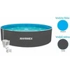 Marimex Pool Orlando 4,57x1,07 m - Pilkas, pool, foil, skimmer (10303044)