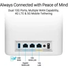 Belaidė Mesh sistema Asus ZenWiFi BT10 (2 vnt.), Wi-Fi 7 (802.11be), BE18000, trijų dažnių, AiMesh, 2.5G/10G jungtys
