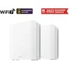 Asus | Trijuostis WiFi 7 Smart AiMesh Extendable Maršrutizatorius | ZenWiFi BT8 (2pk) | 802.11be | 14000 Mbit/s | Ethernet LAN (RJ-45) jungtys 4 | Tinklelio palaikymas Taip | MU-MiMO Taip | 4G/5G | Antenos tipas Vidinis | 1