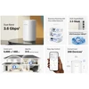 Maršrutizatorius Mercusys MERCUSYS Halo E27BE(2-pack) WiFi7 Mesh (BE3600,2,4GHz/5GHz,1x2,5GbELAN/WAN,2xGbELAN/WAN)