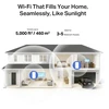 Maršrutizatorius Mercusys MERCUSYS Halo E27BE(2-pack) WiFi7 Mesh (BE3600,2,4GHz/5GHz,1x2,5GbELAN/WAN,2xGbELAN/WAN)