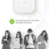 Maršrutizatorius ZYXEL WIFI 6 AP, ACCESS POINT, NWA50AXPRO, AX3000, 2X2:3X3 MU-MIMO, 2.5GB LAN PORT, POE+ (802.3AT), STANDALONE/NEBULA CLOUD MANAGED INCLUDING POWER ADAPTER (2Y WARRANTY)
