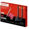 „Mercusys MA49BE BE9300“ trijų dažnių „WiFi7 PCIe“ adapteris