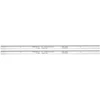 Peiliai HSS DH 330 dvipusiai 2pcs 332x12x1,5mm, Metabo