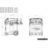 METABO Dulkių siurblys AS 36-18 H 30 PC-CC CARCASS KLASA H