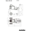 Oro kompresorius Metabo BASIC 250-50; 1500 W