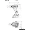 METABO suktuvas BS 18 L BL SET 2x2,0 Ah + 74 ACC WALIZKA