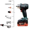 Aku. suktuvo/gręžtuvo BS 18 LTX BL Q Impuls korpusas MetaBOX, Metabo