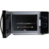 Mikrobangų krosnelė Domo 30L juoda (DO23001)