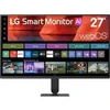 MO LG išmanusis monitorius 27 colių IPS FHD / 120 Hz / 250 nitų / HDR10 Pro / webOS / „Wi-Fi“ / „AirPlay 2“ / HDMI / AI „Sound Pro“