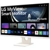 Monitorius LG MT IPS LCD LED 27" 27U511SA-W - IPS panelė, 1920x1080, 100Hz, HDMI, USB, webOS SMART