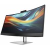 Monitorius Hewlett Packard (HP) HP LCD 740 pm 40 colių lenktas (5120 x 2160, IPS, 1000:1, 300 nitų, 5 ms, HDMI 2.0, DP 1.4, USB3-C, 2x5W garsiakalbiai, kamera) 5Y wrnt