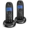 Telefonas stacionarus belaidis komplektas 2 vnt. Motorola C1002CB+ juoda
