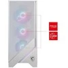 MSI MAG FORGE 320R AIRFLOW Baltas Case