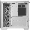Kompiuterio korpusas MSI MAG PANO 100R PZ ARGB Midi Tower, baltas