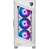 MSI | Kompiuterio korpusas | MPG VELOX 100R Baltas | Baltas | Vidutinio dydžio bokštas