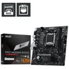 Pagrindinė plokštė MSI PRO A620AM-B EVO | Procesorių šeima AMD | Procesoriaus lizdas AM5 | DDR5 | Palaikomos standžiojo disko sąsajos SATA, M.2 | SATA jungčių skaičius 2