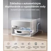 „Narwal Flow“ kompaktiška stotelė – dirbtinio intelekto robotinis dulkių siurblys su diržine šluoste ir savaiminio valymo stotele su atliekų surinkimo jungtimi