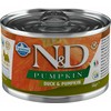 FARMINA N&amp;D PUMPKIN - DOG Wet antiena&amp;moliūgas ADULT MINI 140 g (pak.6)