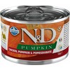 FARMINA N&amp;D PUMPKIN - DOG Wet vištiena moliūgas&amp;Pomegranate ADULT MINI 140 g (pak.6)