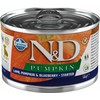 FARMINA N&D PUMPKIN - DOG Wet ėriena moliūgas&Blueberry STARTER MINI 140 g (pak.6)