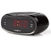 Nedis Radijo žadintuvas CLAR001BK LED projekcja 2x budzik FM Juodas