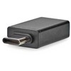 Adapteris USB Nedis CCGB64915BK lyties keitiklis / USB-A USB-C laidai Juodas