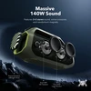 Nešiojama belaidė kolonėlė Soundcore Boom 2 Plus, 140 W, Bluetooth 6.0, IPX7, žalios spalvos