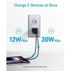 "Anker" įkroviklis 323 33W 1x USB-A 1x USB-C