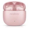 Ausinės Niceboy Beans 4 POP Sakura Rožinė