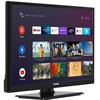 Televizorius Orava, LT-ANDR24 1224, 24", HD Ready 1366x768, 50/60 Hz, juoda, Android TV