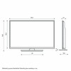Televizorius Orava, LT-ANDR24 1224, 24", HD Ready 1366x768, 50/60 Hz, juoda, Android TV