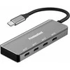 HUB USB PremiumCord PREMIUMCORD Hub USB-C su 4x USB 3.2 Typ-C, 5G SuperSpeed, Aliuminis