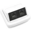 DATACOM ABB Tango duomenų lizdas UTP CAT5E 2xRJ45 WHkey baltas