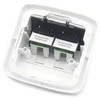 DATACOM ABB Tango duomenų lizdas UTP CAT5E 2xRJ45 WHkey baltas