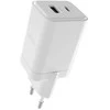 "Allity" sieninis įkroviklis GaN PD QC ATC-01-45WAC 1x USB-C 1x USB-A 45W baltas