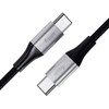 Allity Sp. z o.o. "Allity" kabelis AUC-02 USB-C - USB-C 1,0 m 100W juodas
