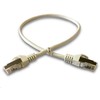 DATACOM Patch cord S/FTP CAT6A 0,5m pilkas