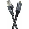 „PremiumCord“ eterneto kabelis USB-C į LAN RJ45 10/100/1000, 3 m