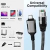 „PremiumCord“ eterneto kabelis USB-C į LAN RJ45 10/100/1000, 3 m