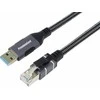 PremiumCord Ethernet kabelis USB3.2 -> LAN RJ45 10/100/1000 MBIT ilgis 2m